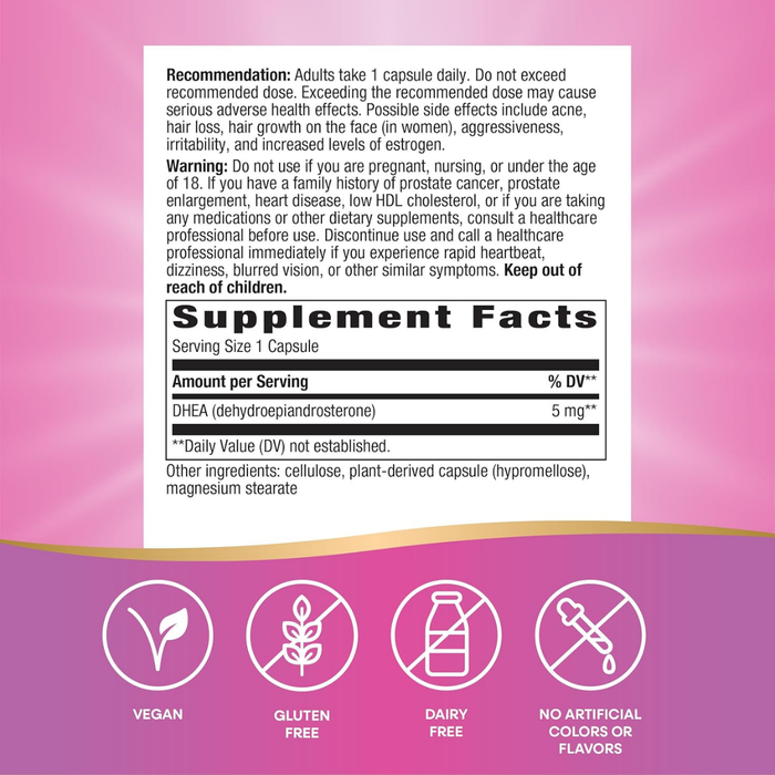 DHEA 5 mg Youthful You™ (60 veg caps), Nature's Way
