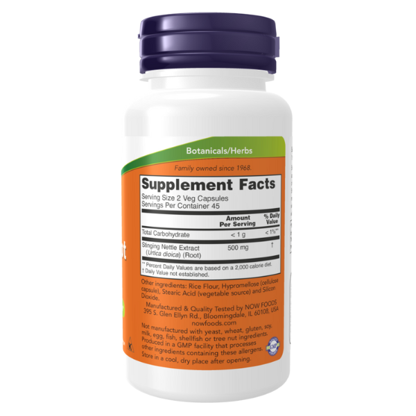Extracto de Raiz de Ortiga 250 mg (90 veg caps)