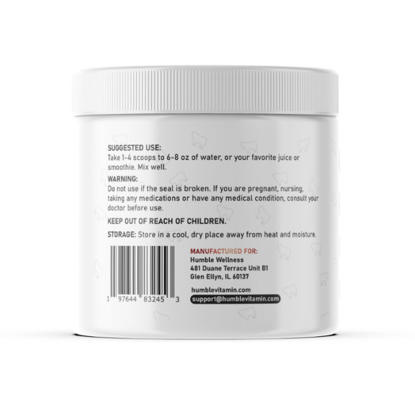 Calostro Bovino 4000 mg (120g/ 4.23oz), Humble