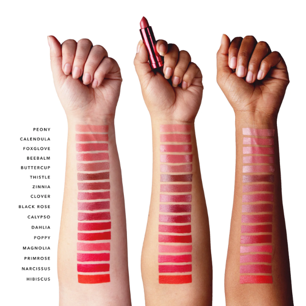 Labial Hidratante con Aceite de Granada y Fruit Pigmented® Poppy (0.15 oz 4.5 g), 100% Pure