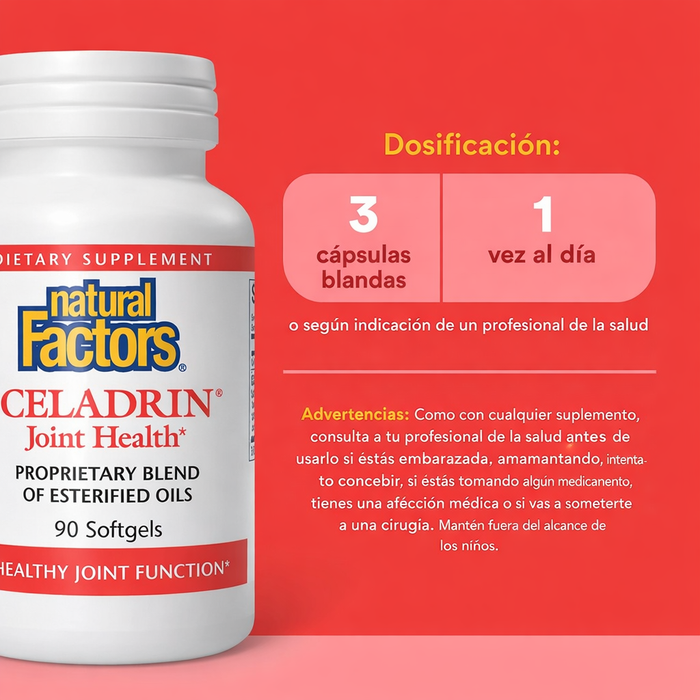 Salud Articular Celadrin® (90 softgels), Natural Factors