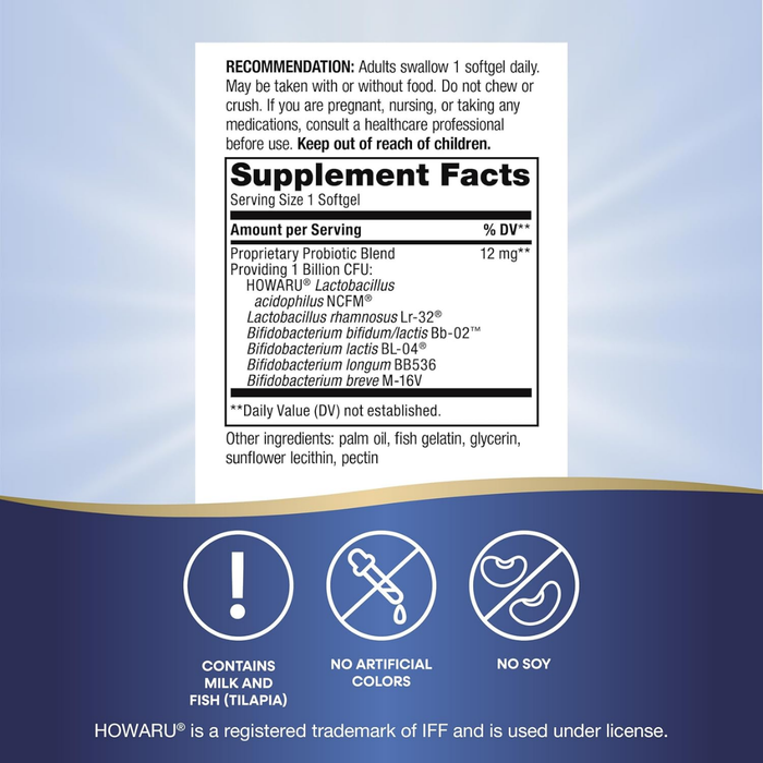 Probiótico Pearls® Salud Digestiva (30 softgels), Nature's Way