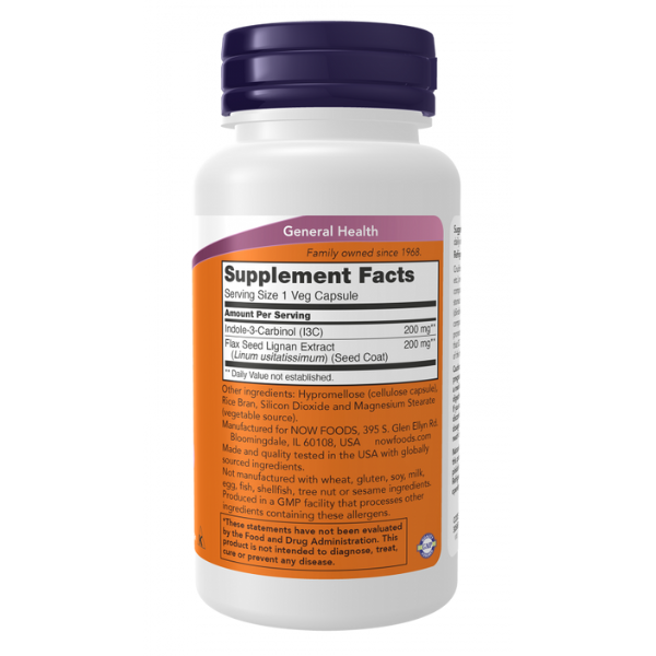 Indol-3-Carbinol (I3C) 200 mg (60 veg caps)