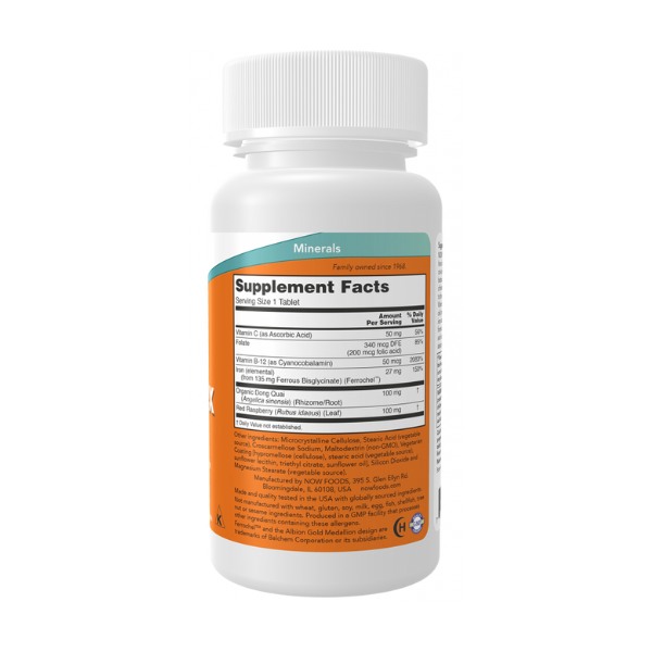 Iron Complex 27mg (100 Tablets)/ Iron Complex. Bisglycinate. No constipation.