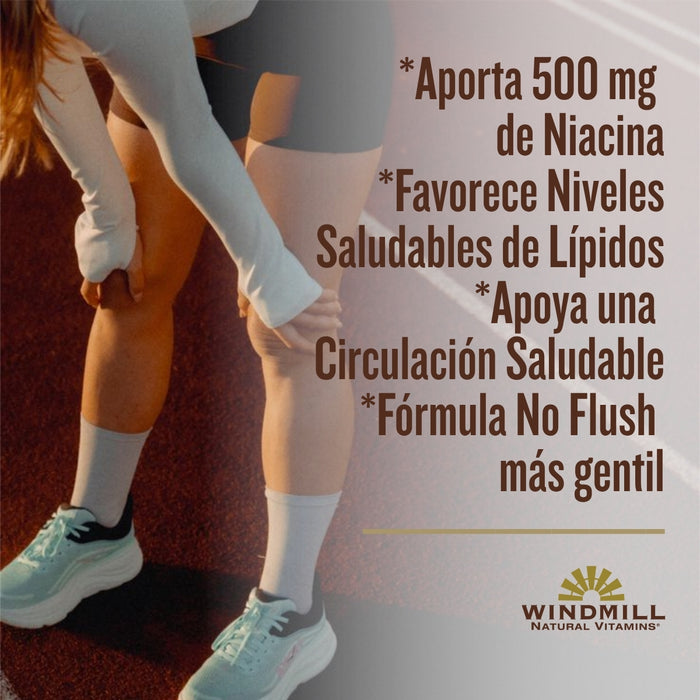Niacina 500 mg (60 tabs), Windmill