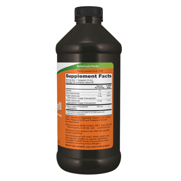 Liquido de Clorofila (16fl oz/473ml)