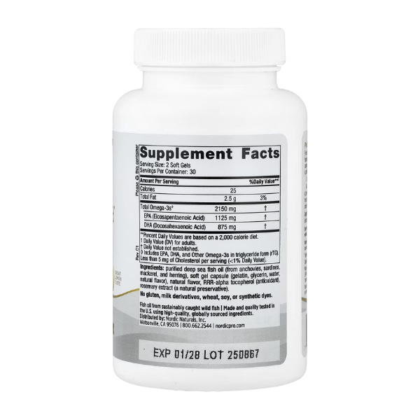 ProOmega 2000 (60 softgels), Nordic Naturals