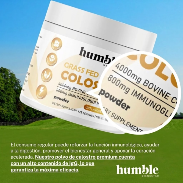 Calostro Bovino 4,000 mg (100 g) | Humble
