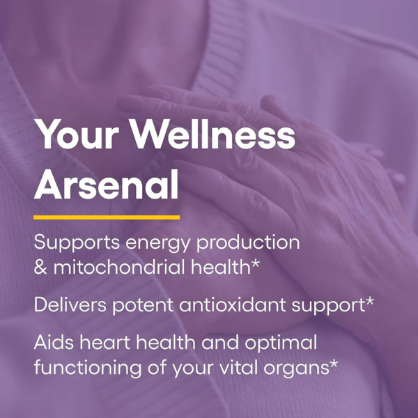 Coenzima CoQ10 Natural 400 mg (60 softgels), Natural Factors