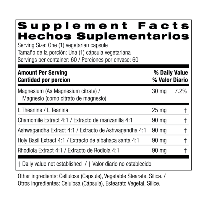 Bienestar Emocional (60 caps), Bio Nutrition