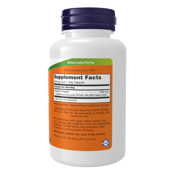 Cayena 500 mg (100 veg caps)