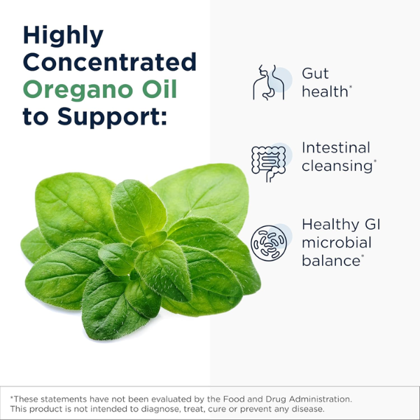 Aceite de Oregano 60 mg (120 sofgtels), Designs for Health