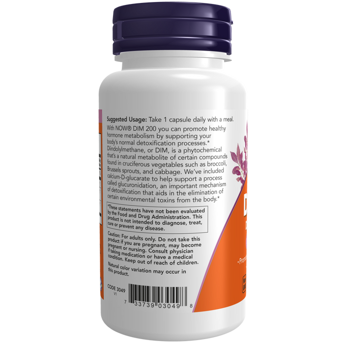 DIM 200 Diindolylmethane Vegetable Capsules 90 caps