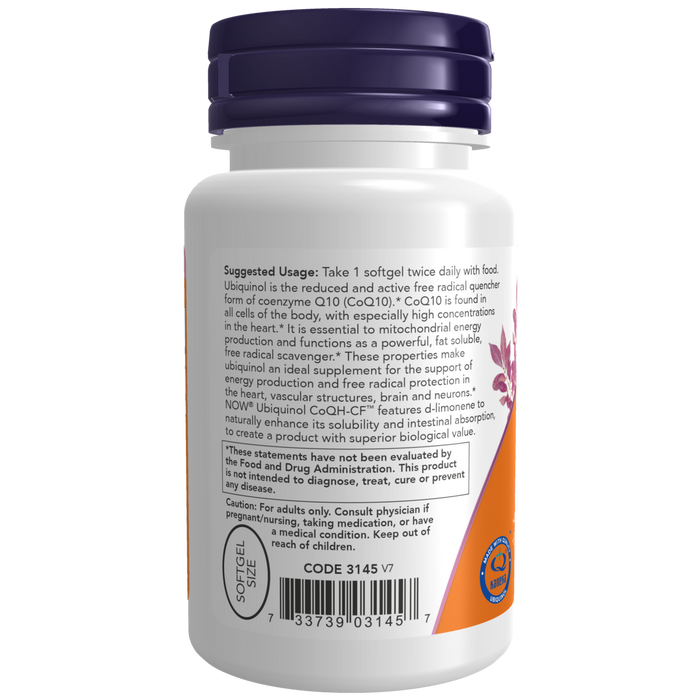Ubiquinol CoQH-CF™ (60 softgels)