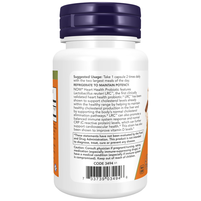 Probiotico para la Salud Cardiaca (60 veg caps)