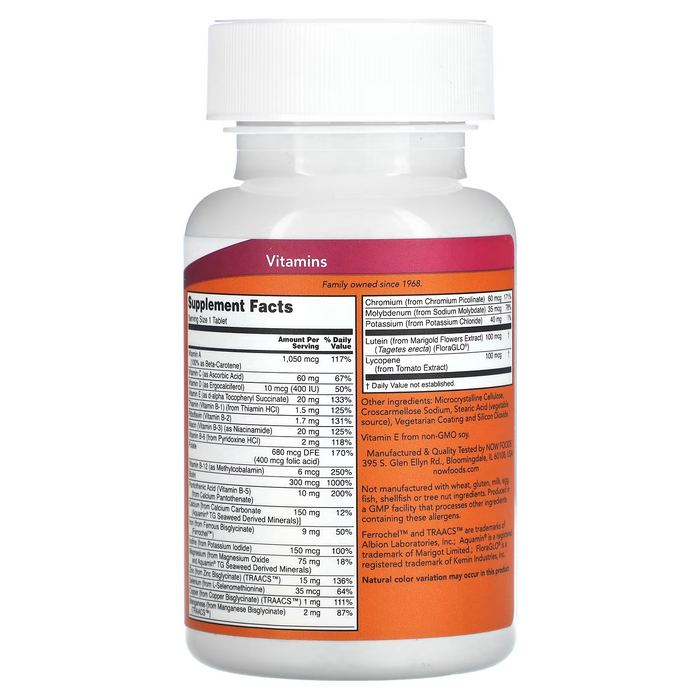 Daily Multivitamins (100 Tab) / Daily Vits