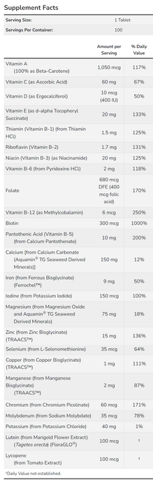Daily Multivitamins (100 Tab) / Daily Vits