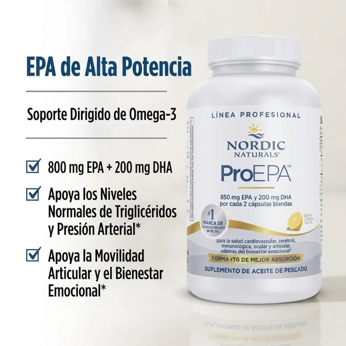 EX EPA 850 mg DHA 250 mg ProEPA™ (180 softgels), Nordic Naturals