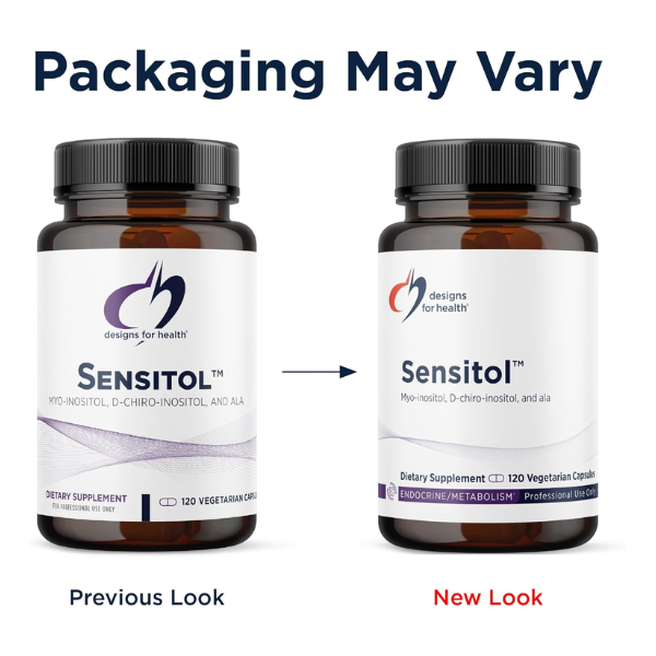EX Myo & DChiro Inositol Sensitol™, Insulina (120 veg caps), Designs for Health
