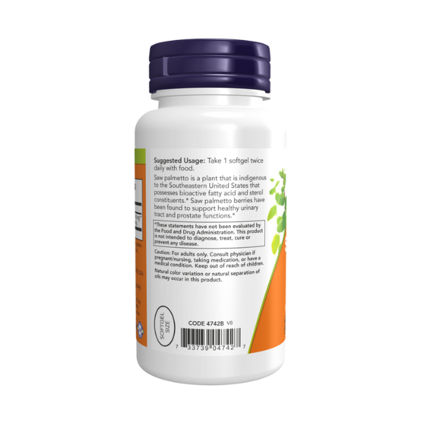 Extracto de Saw Palmetto 160 mg (120 softgels)