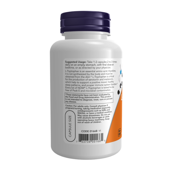 L-Triptofano 500 mg (60 veg caps)