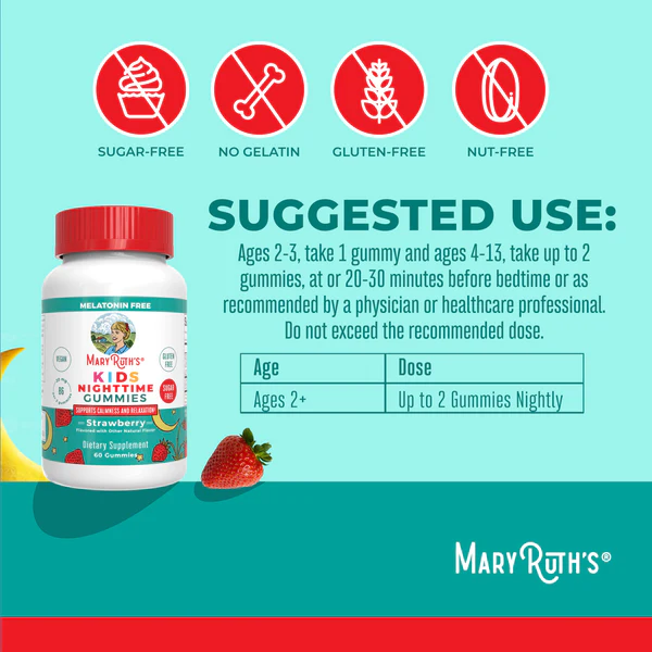 Sleeping gummies for children 60 gummies Mary Ruth