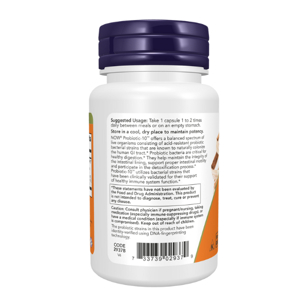 Probiotics 10-25 Billion (30 VegCaps) / Probiotic-10 strains 25 Billion