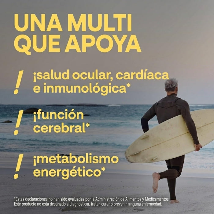 Multivitamínico Para Hombres 50+ Alive!® (60 gomitas), Nature's Way