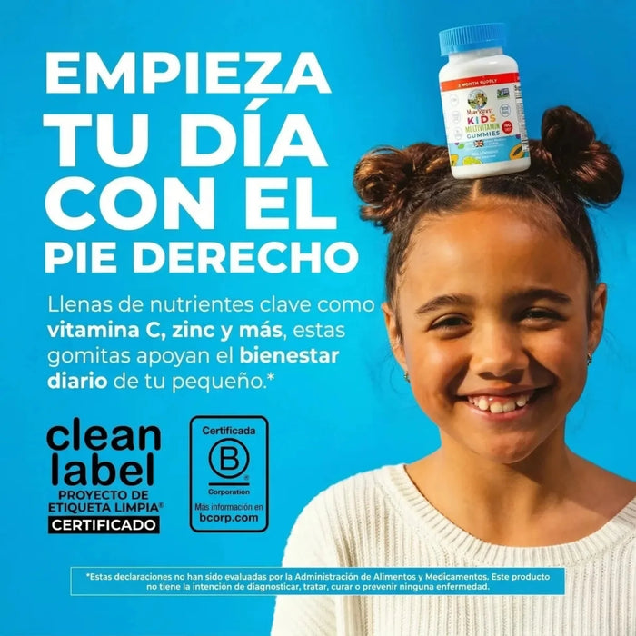 KIT #5 Multivitamínico + Omega-3 para Niños, Mary Ruth's