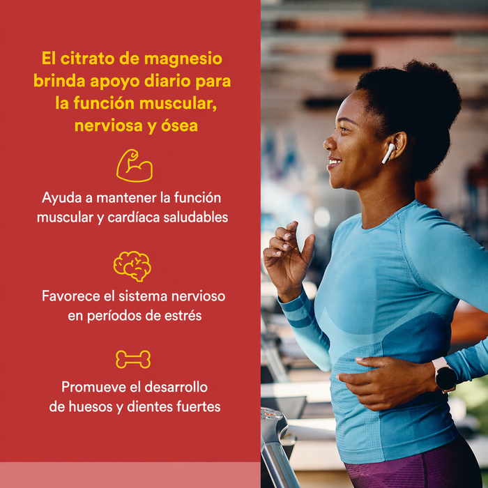 Citrato de Magnesio 150 mg (360 caps), Natural Factors