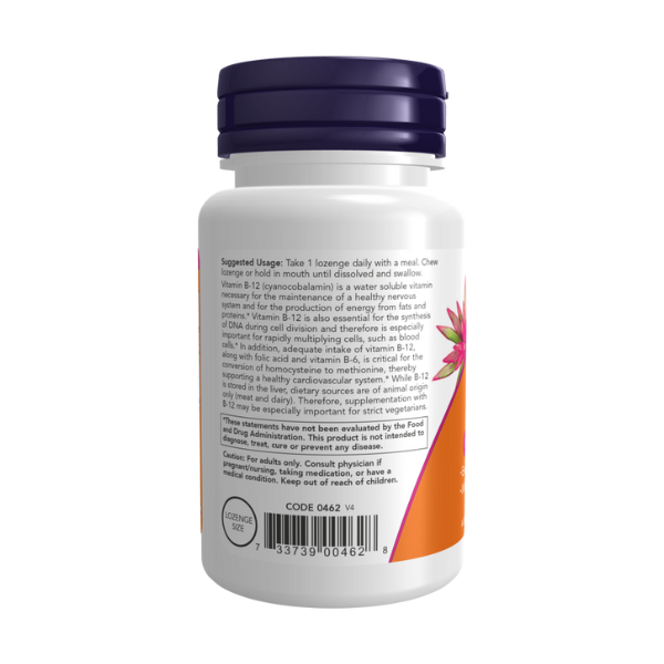 Vitamin B-12 5000 mcg (60 Tablets) /Vitamin B-12 5000 mcg + Folic Acid