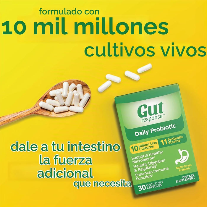Probiótico Diario GUT response™ (30 caps), Windmill