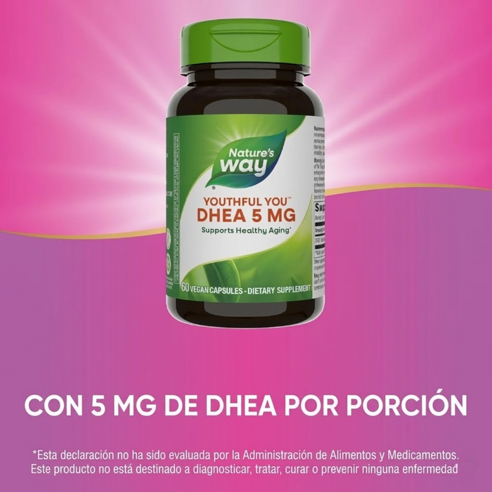 DHEA 5 mg Youthful You™ (60 veg caps), Nature's Way