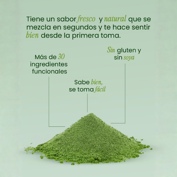 Apoyo Digestivo Greens Support (30 porciones), NutriADN