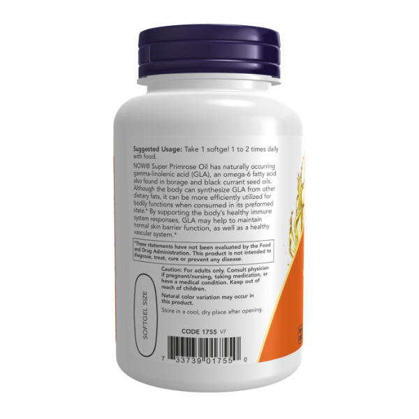 Super Primrose, Primavera 1300 mg (60 softgels)