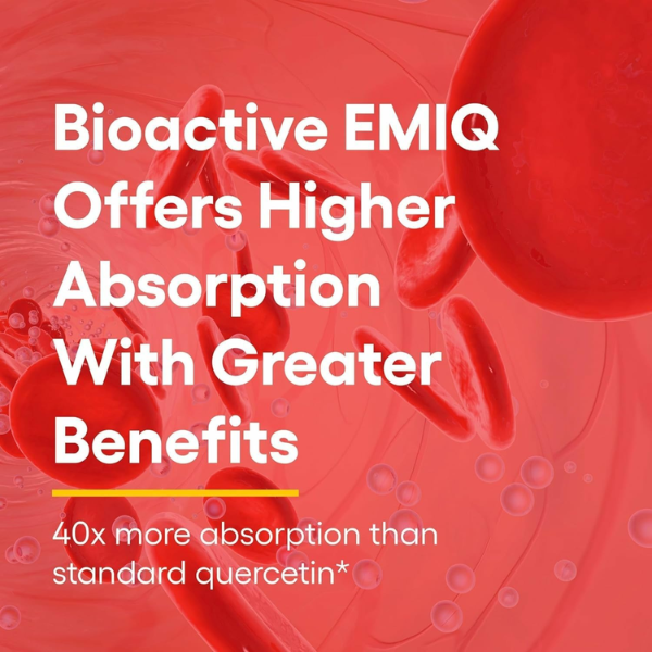 Quercetina Bioactiva EMIQ® (60 veg caps), Natural Factors