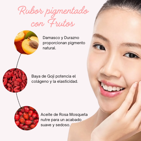 Rubor Compacto Fruit Pigmented® Peach (0.32 oz 9 g), 100% Pure (Copy)