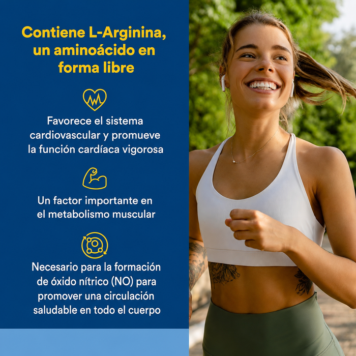 L-Arginina 500 mg (90 vcap), Natural Factors