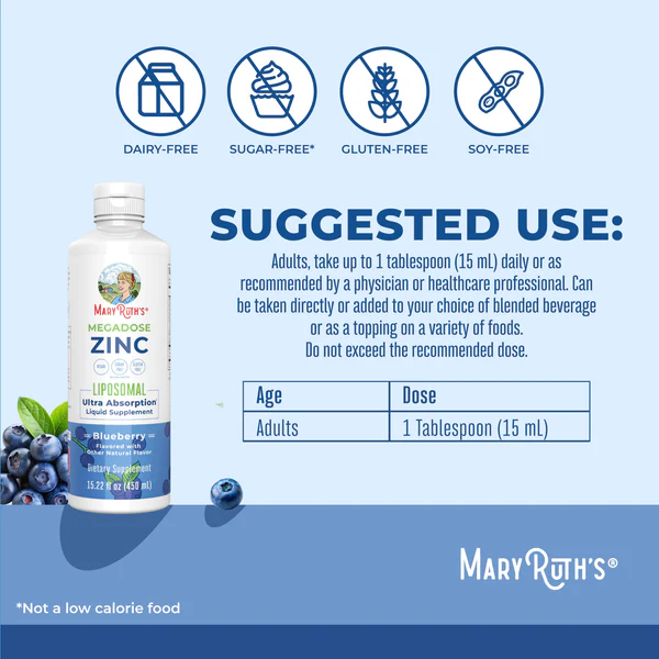 Liposomal Zinc Megadose 426ml MARY RUTH