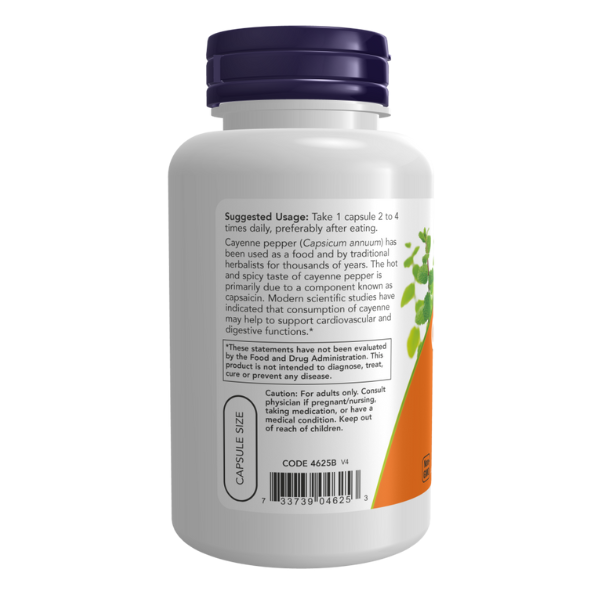 Cayena 500 mg (100 veg caps)