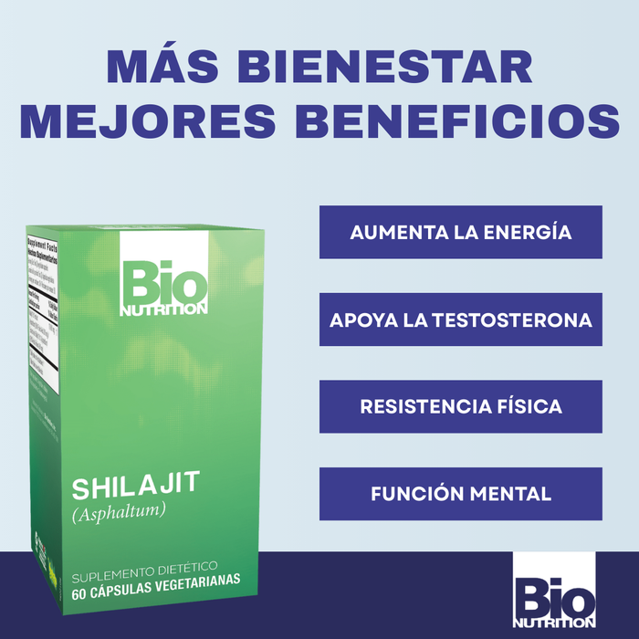 Shilajit 1000 mg (60 caps), Bio Nutrition