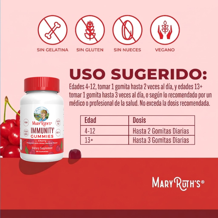 KIT #14 Inmunidad + Omega-3 + Vitamina C, MaryRuth's
