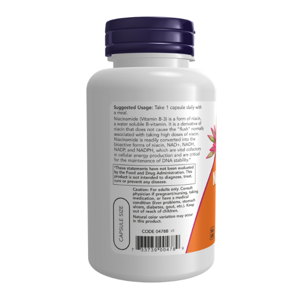 Niacinamida (B-3) 500 mg