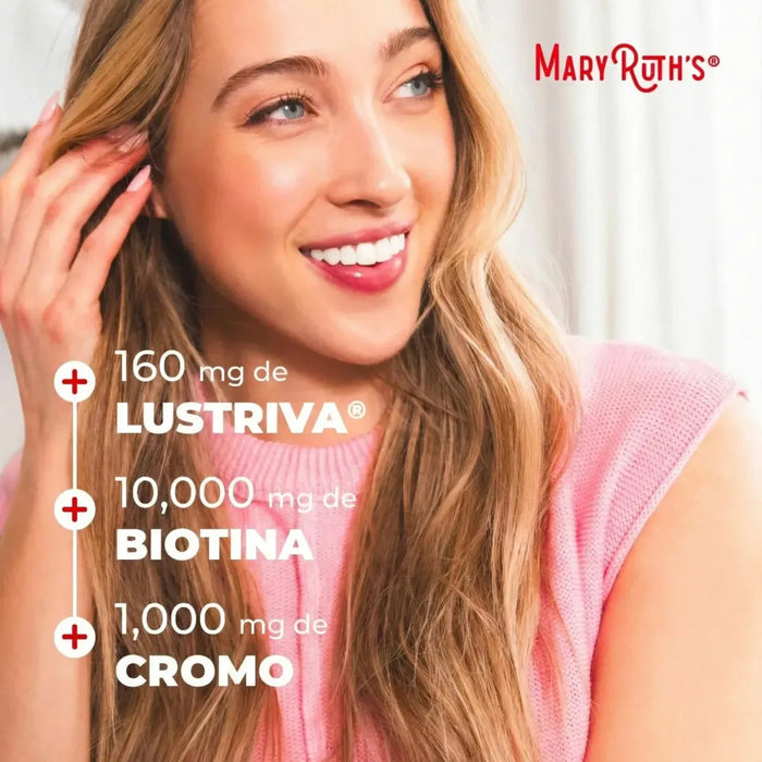 Multivitaminico Matutino + Crecimiento del Cabello Sabor Pitaya-Melon, Liquido 887 ml (30 fl oz), Mary Ruth's