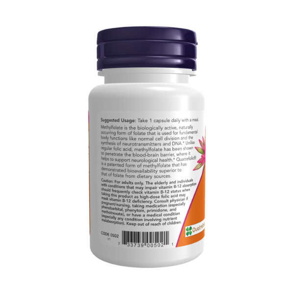 Methyl Folate / Methyl Folate 5000 mcg (50 Veg Caps)
