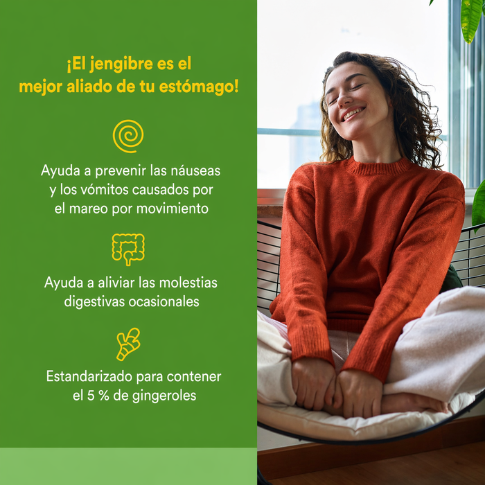 EX Jengibre 500 mg (90 tabs masticables), Natural Factors