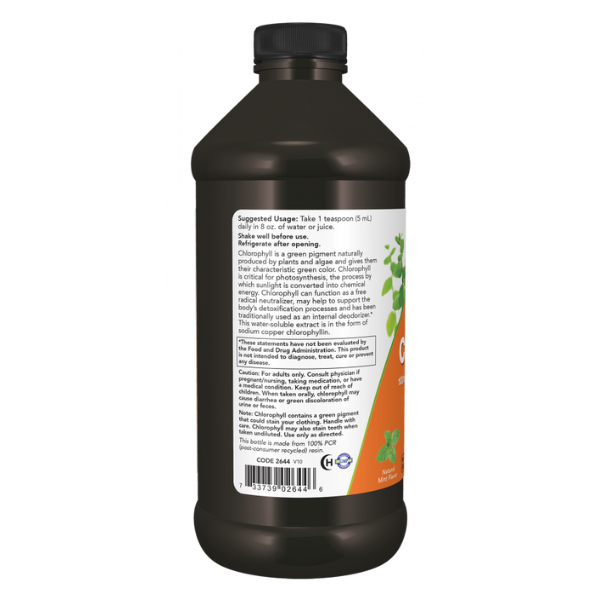 Liquido de Clorofila (16fl oz/473ml)