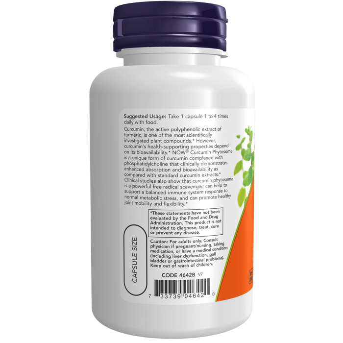 Extracto de Cúrcuma Biodisponible (60 veg caps)