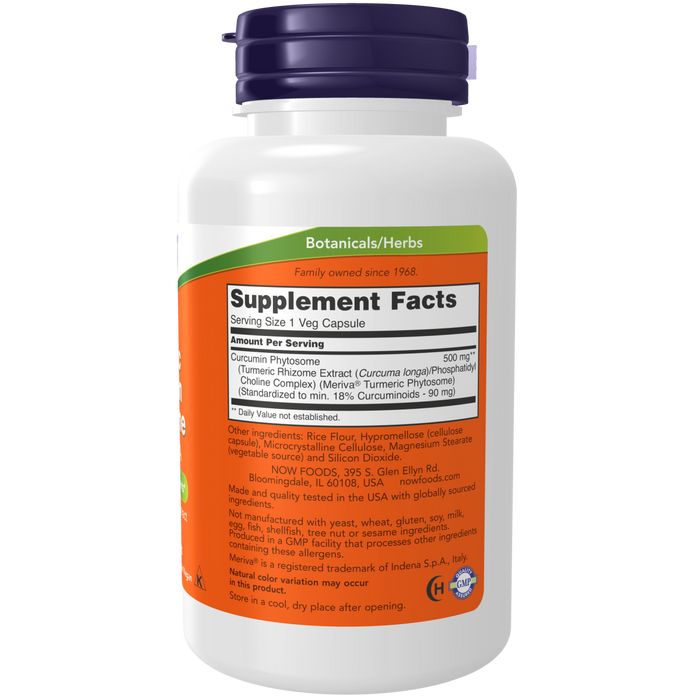 Extracto de Cúrcuma Biodisponible (60 veg caps)