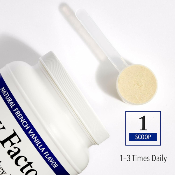 Proteína de Whey Sabor Vainilla Francesa Whey Factors® 907 g (2 lb), Natural Factors (2 lb 907 g), Natural Factors